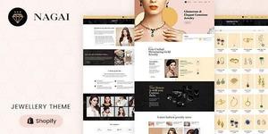 Nagai Jewelry Responsive Shopify Theme - Elegance and Luxury for Your Jewelry Store